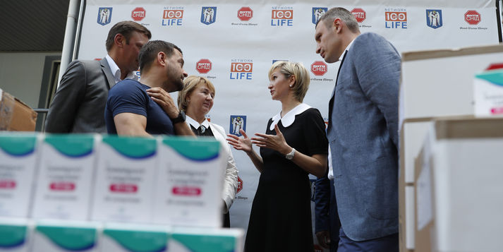 Kiev City AIDS Center receives the newest drug for treatment of HIV-positive patients / Elena Pinchuk Foundation