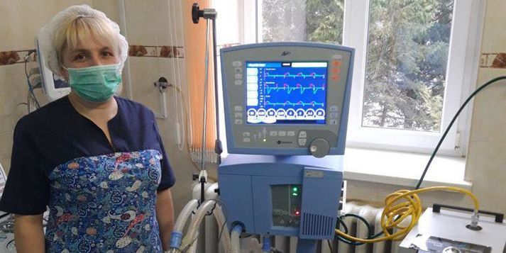 10 апаратів для штучної вентиляції легенів вже доставлені в лікарні України. | Фонд Елены Пинчук