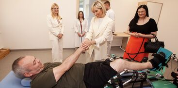 Olena Pinchuk visited the innovative Kyiv Rehabilitation Centre of the RECOVERY network
