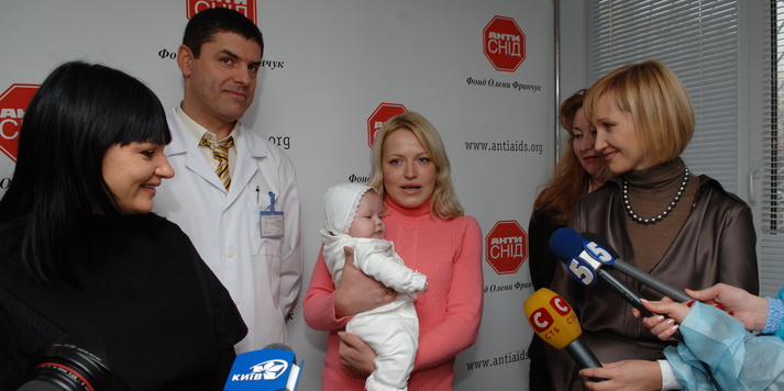 Elena Pinchuk presented renewed obstetrics ward for HIV-positive women in Kiev / Elena Pinchuk Foundation