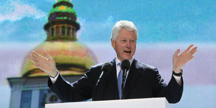 Билл Клинтон и Елена Пинчук вывели украинцев на битву со СПИДом | Фонд Елены Пинчук