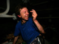 Одесса, 21 августа 2005 г.
Уличный мальчик в одесском подвале.