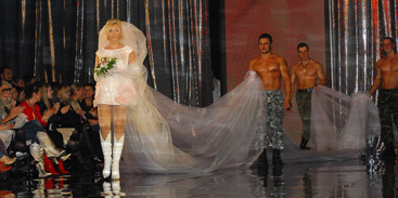 Naked Truth about AIDS at the catwalk of Ukrainian Fashion Week / Elena Pinchuk Foundation